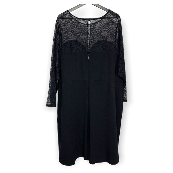 torrid Dresses & Skirts - NWT Torrid Lace Bodycon Ponte Sweetheart Long Sleeve Dress Size 5